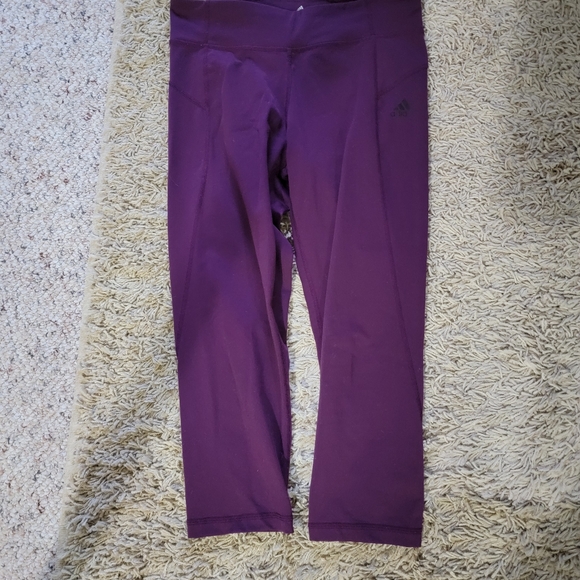 Adidas Capri Leggings - Picture 1 of 2